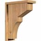 Ekena Millwork Monterey Smooth Corbel w/Backplate, Western Red Cedar, 5 1/2"W x 14"D x 18"H COR06X14X18MON01SWR - alternate 1